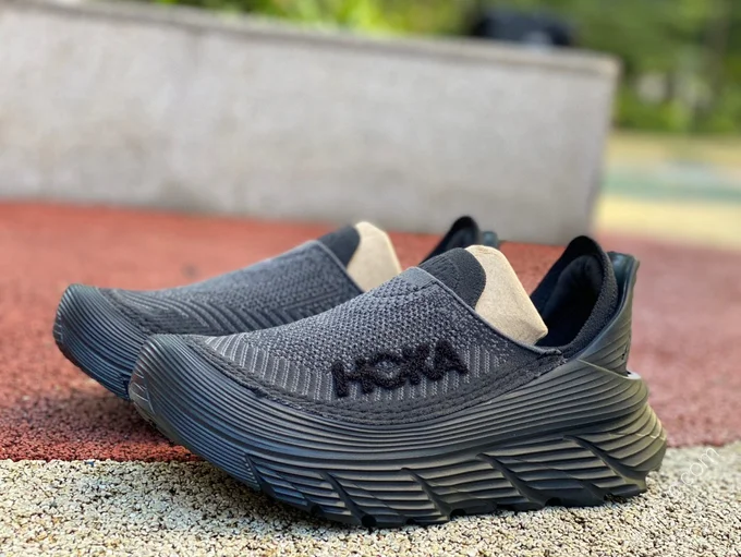 HOKA ONE ONE Restore TC Slip-On Shoes Black