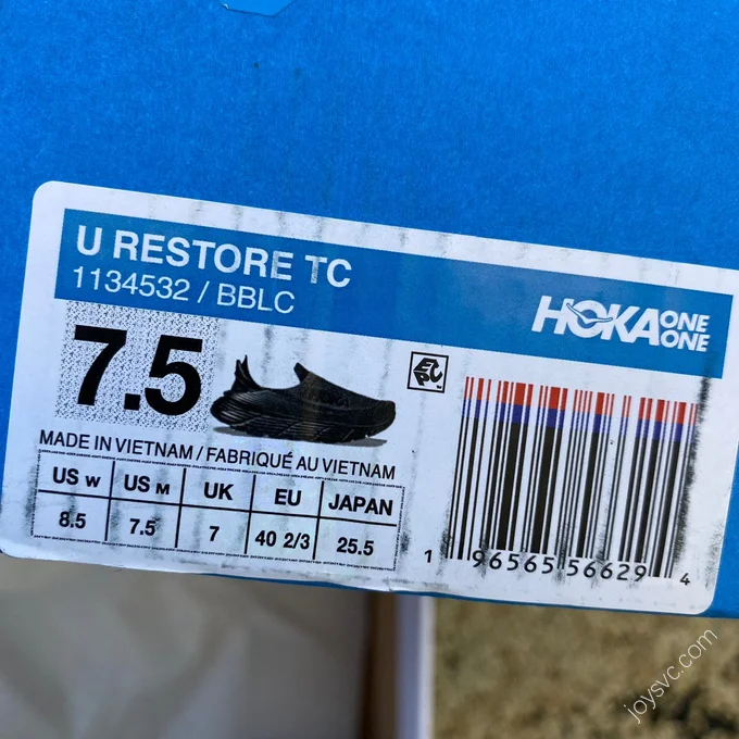 HOKA ONE ONE Restore TC Slip-On Shoes Black