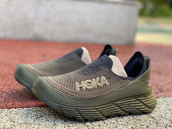 HOKA ONE ONE Restore TC Slip-On Shoes Green