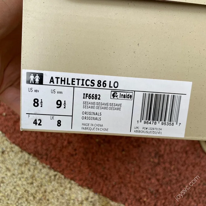 Fear of God x adidas Athletics Rivalry 86 Low Grey IE6682