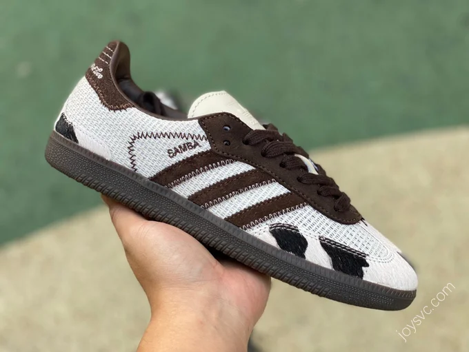 Adidas Samba Brown Black White ID6024