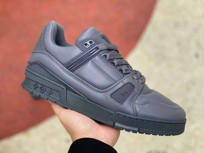 LOUIS VUTTON Trainer Grey Purple