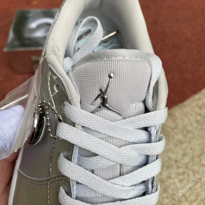 Air Jordan 1 Golf Low Silver Golf Shoe FD6848-001