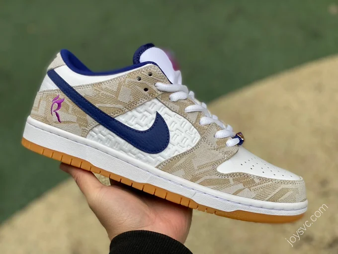 Rayssa Leal x Nike SB Dunk Low White Brown Pink FZ5251-001