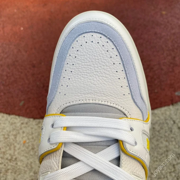 LOUIS VUITTON Trainer White Yellow