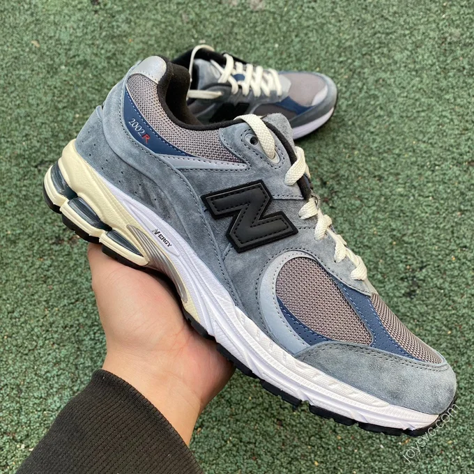 JJJJound x New Balance 2002R Grey Blue Black M2002RU2