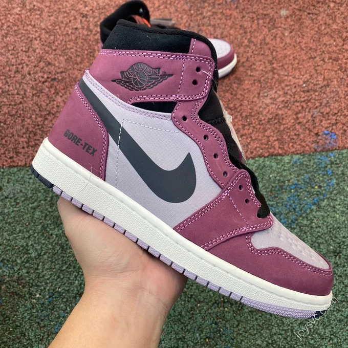 Air Jordan 1 High Black Purple DB2889-500