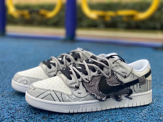 Nike Dunk Low Grey Black White DJ6188-101