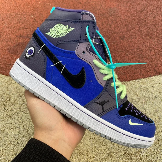 Zion Williamson x Air Jordan 1 OG Deep Blue High-Top Sneaker DX5485-420