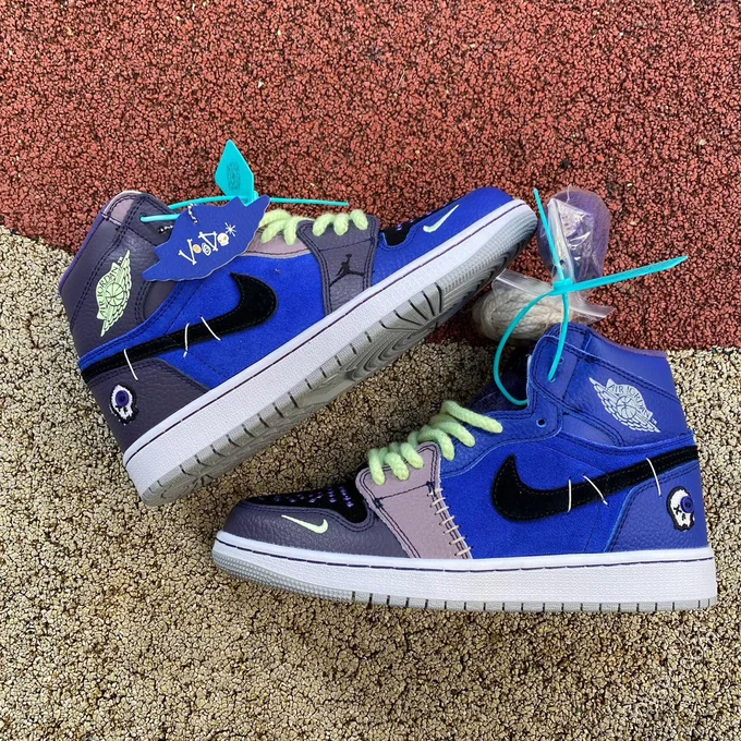 Zion Williamson x Air Jordan 1 OG Deep Blue High-Top Sneaker DX5485-420