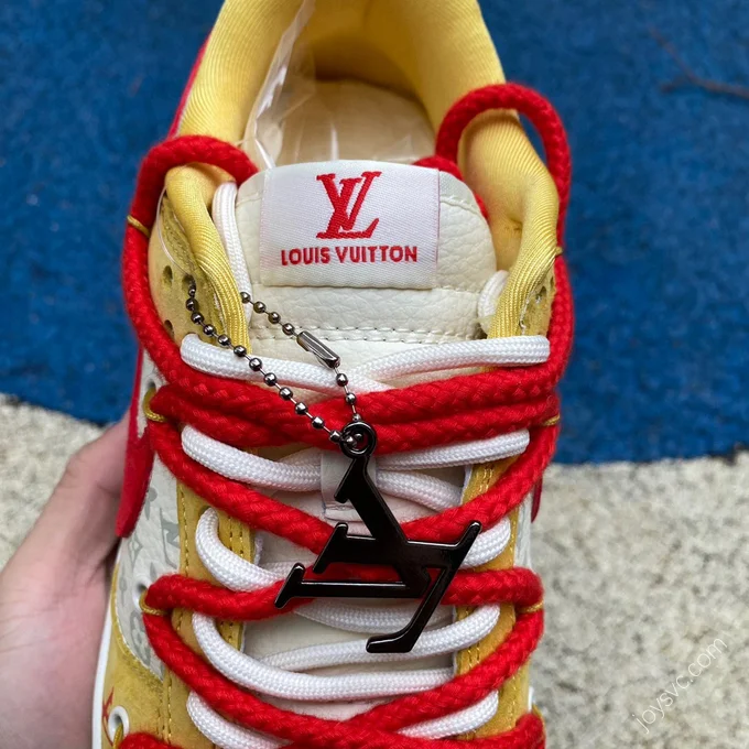 Nike Dunk x Louis Vuitton White Red Yellow FC1688-168