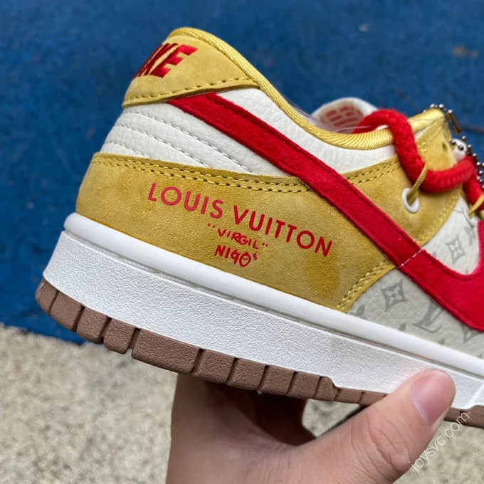 Nike Dunk x Louis Vuitton White Red Yellow FC1688-168