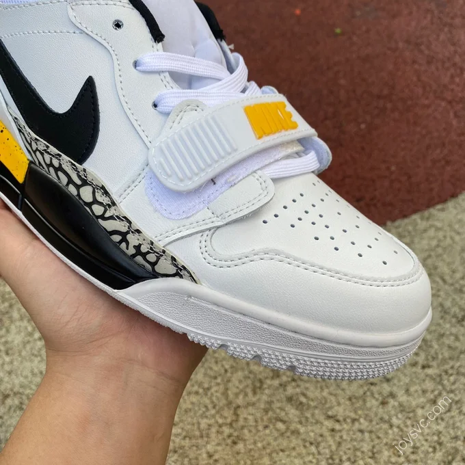 Air Jordan Legacy 312 White Yellow Black Low Low-Top Sneaker CD7069-107