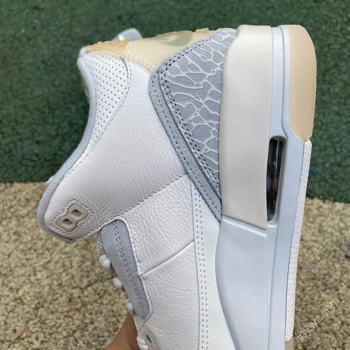 Air Jordan 3 Ivory Retro Hide And Sneak Sneaker FJ9479-100