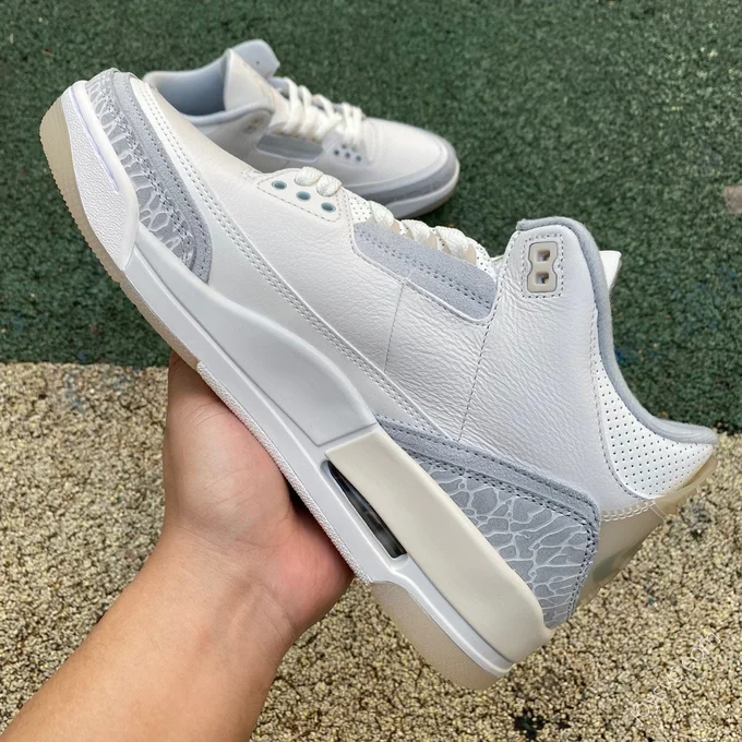 Air Jordan 3 Ivory Retro Hide And Sneak Sneaker FJ9479-100