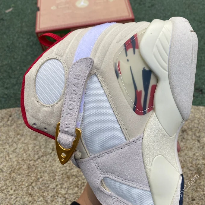 SoleFly x Air Jordan 8 High White Red FJ2850-107