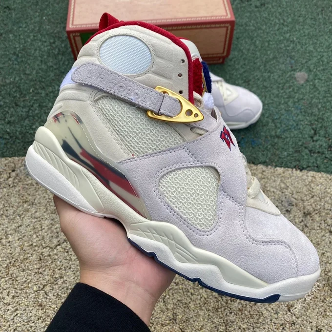 SoleFly x Air Jordan 8 High White Red FJ2850-107