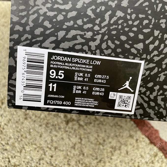 Nike Air Jordan Spizike Low Blue FQ1579-400