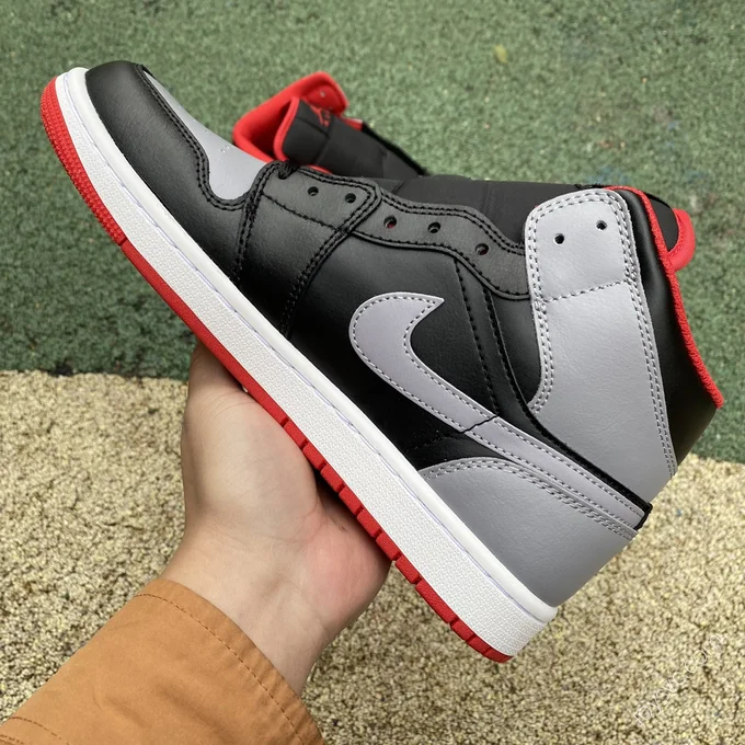 Air Jordan 1 Mid Black Grey Sneakers DQ8426-006