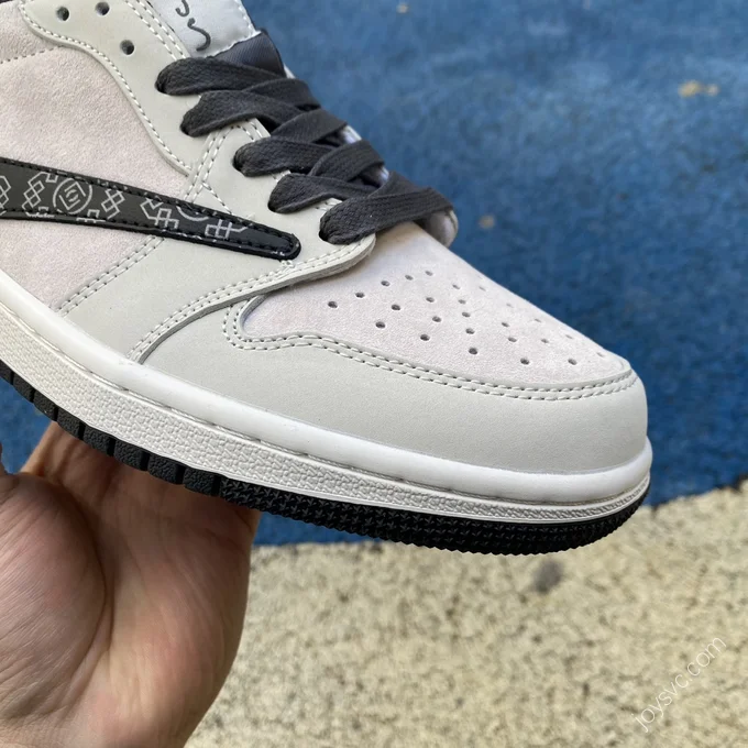 Travis Scott x Air Jordan 1 Low Gray DZ4137-708