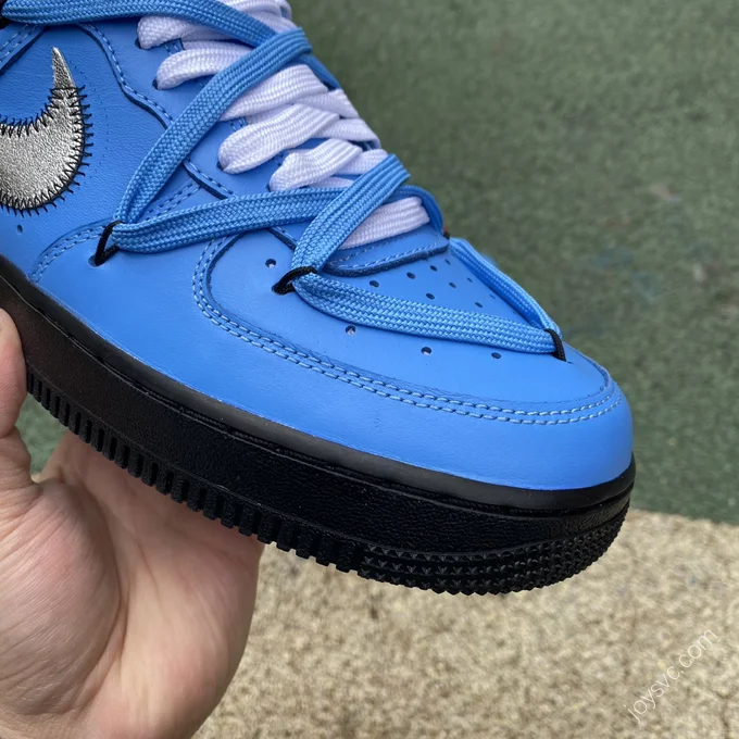 OFF-WHITE x Nike Air Force 1 Blue Black CI1173-400