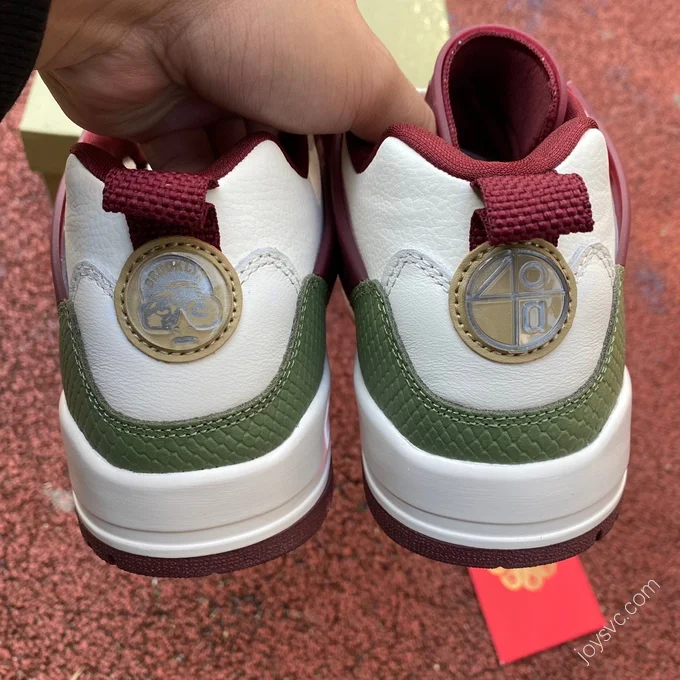 Nike Air Jordan Spizike Low Green Red White FJ6372-100