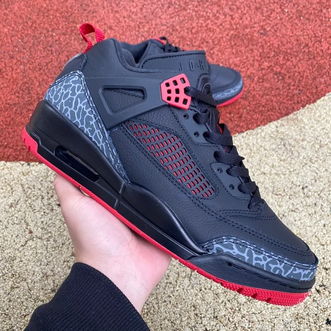 Nike Air Jordan Spizike Low Black Red FQ1759-006