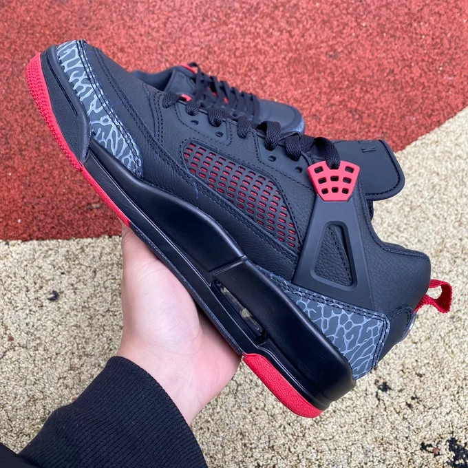 Nike Air Jordan Spizike Low Black Red FQ1759-006