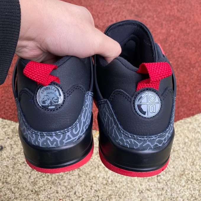 Nike Air Jordan Spizike Low Black Red FQ1759-006