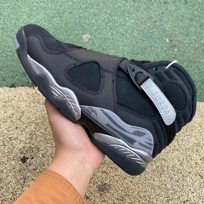 Air Jordan 8 Winterized Black Grey Silver FD1334-001