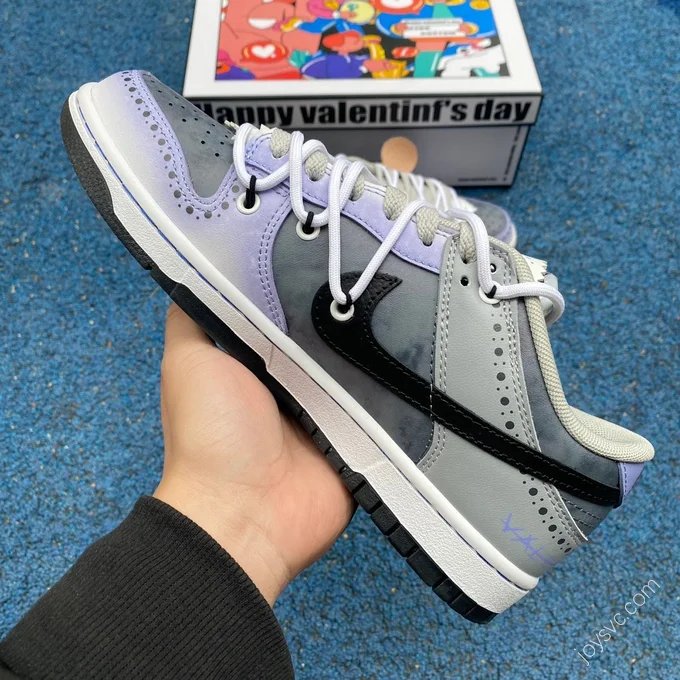 Nike Dunk Low Black Grey Purple DD3363-002