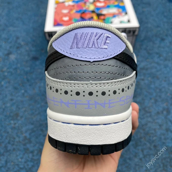 Nike Dunk Low Black Grey Purple DD3363-002