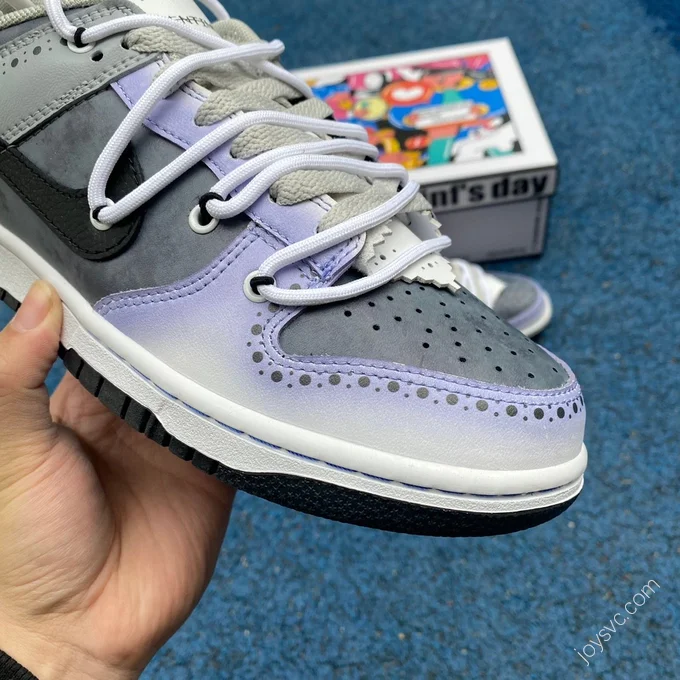 Nike Dunk Low Black Grey Purple DD3363-002