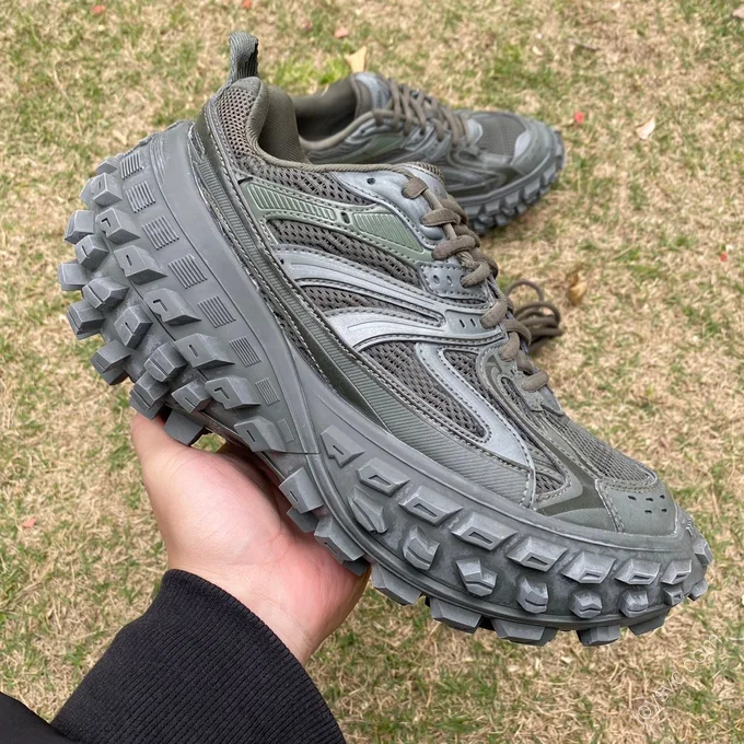 Balenciaga Defender Green Grey Black