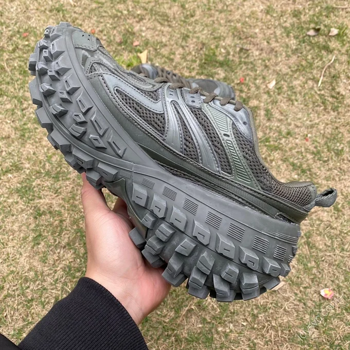 Balenciaga Defender Green Grey Black