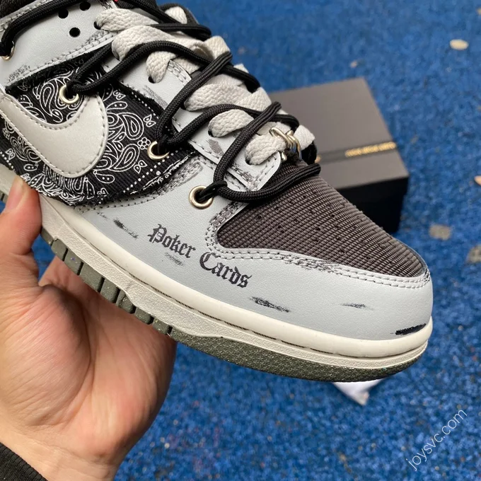 Nike Dunk Low Black Grey Silver DM0108-001