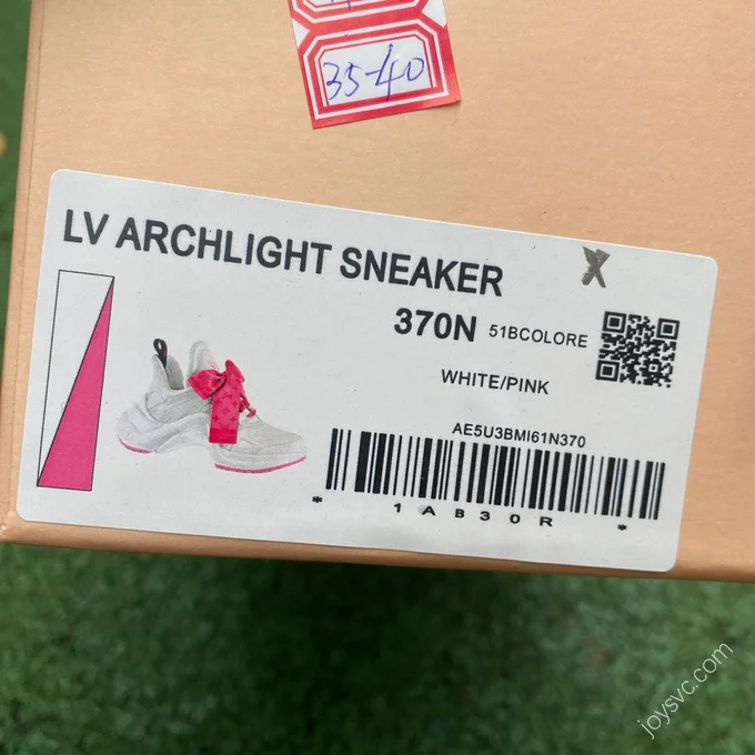 LOUIS VUITTON Archlight 2.0 White Pink