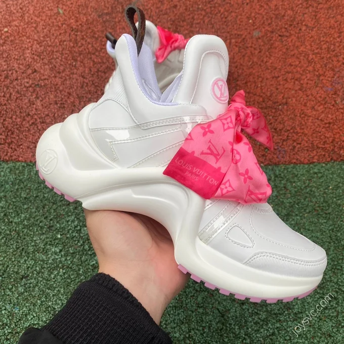 LOUIS VUITTON Archlight 2.0 White Pink