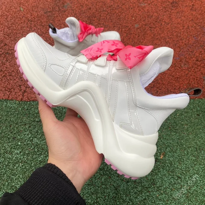 LOUIS VUITTON Archlight 2.0 White Pink