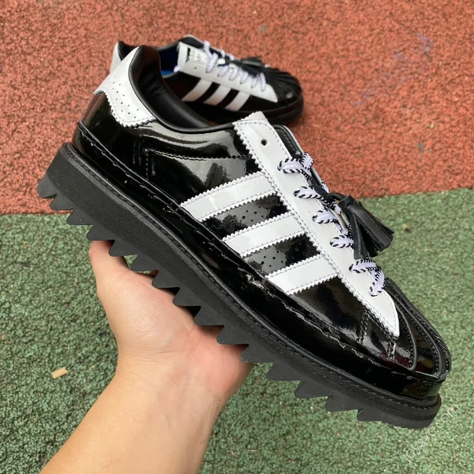 CLOT x Adidas Superstar Black White IH3131