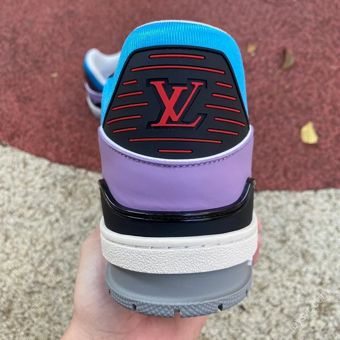 LOUIS VUITTON Trainer Purple Blue