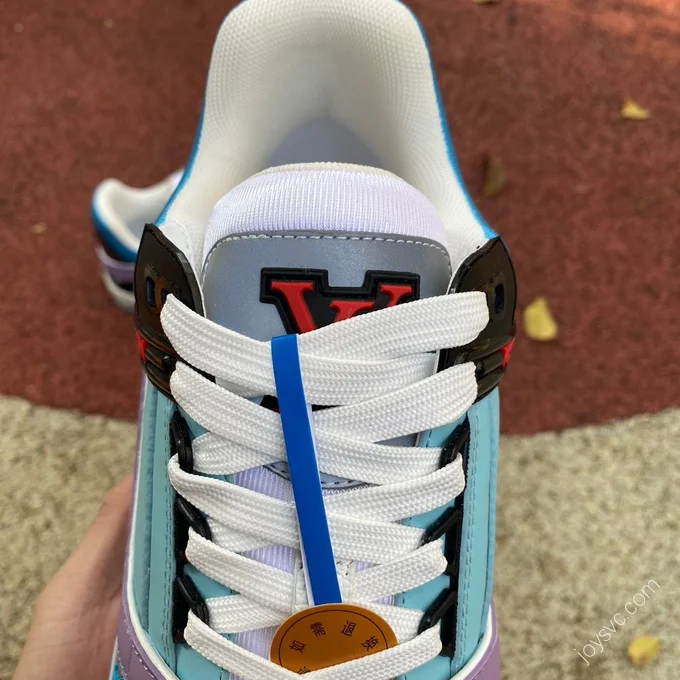 LOUIS VUITTON Trainer Purple Blue