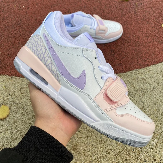 Air Jordan Legacy 312 White Pink Purple Low Low-Top Sneaker HF0747-151