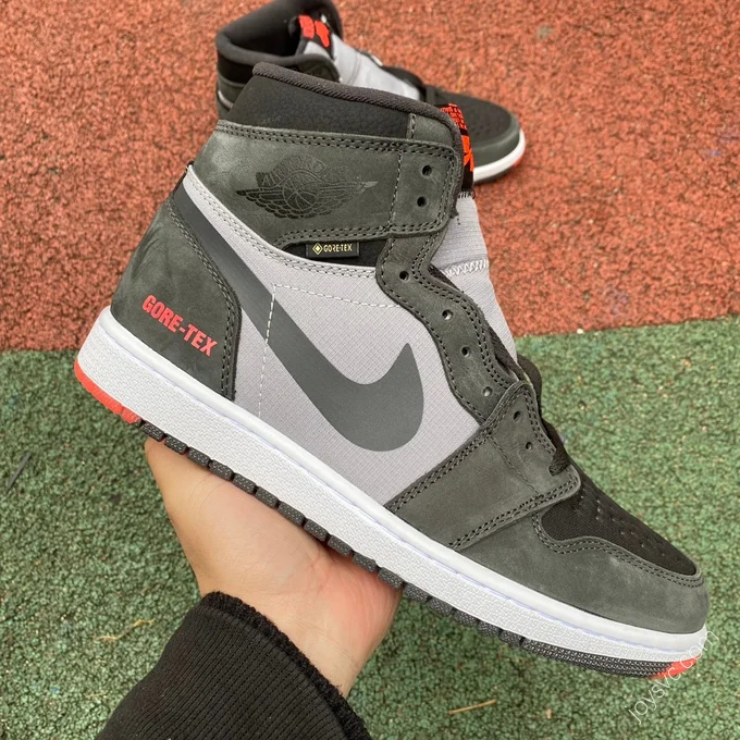 Air Jordan 1 Black Gray Green DB2889-002