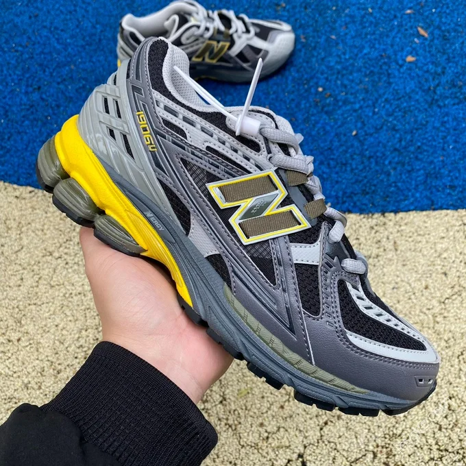 New Balance 1906 Black Grey Yellow M1906NA