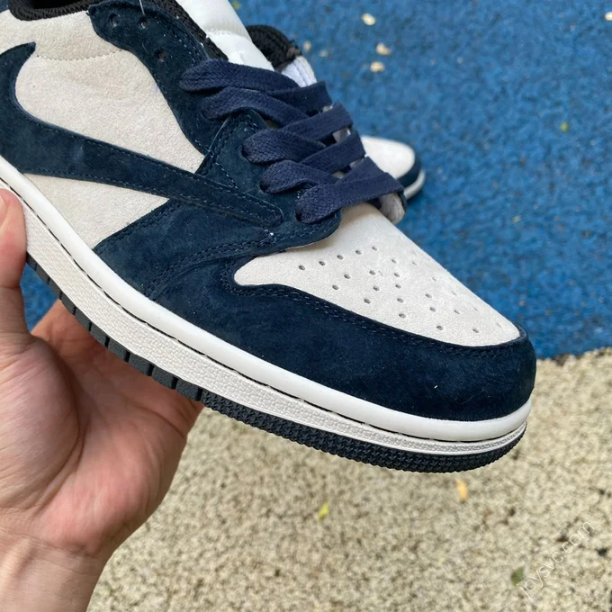 Travis Scott x Air Jordan 1 Low Blue Green DM7866-819