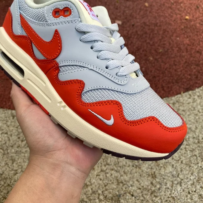 Nike Air Max 1 '87 Grey Red DH1348-600