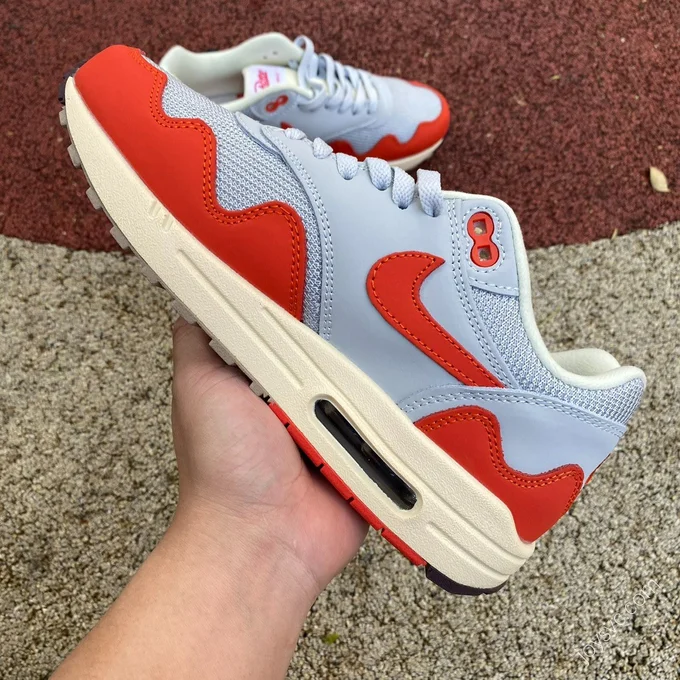 Nike Air Max 1 '87 Grey Red DH1348-600