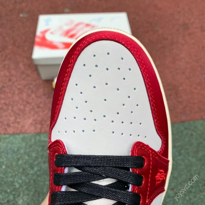 Air Jordan 1 Low OG White Black Red FN0432-100