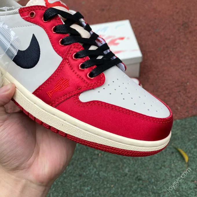 Air Jordan 1 Low OG White Black Red FN0432-100